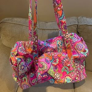 Vera Bradley Pink Weekend Duffle Bag